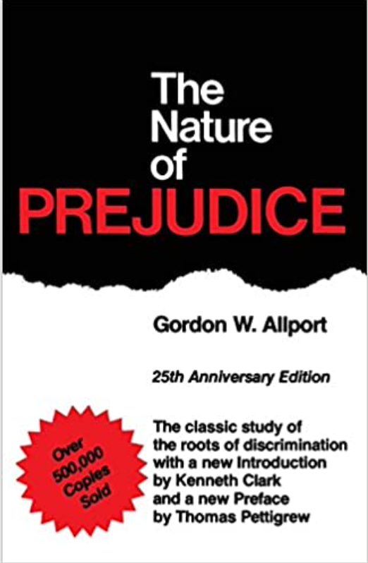 The Nature of Prejudice book cover