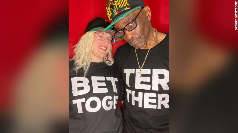 Ronnie Long, pictured with his wife Ashleigh, was wrongly accused of rape in 1976 and is now fighting a North Carolina law that caps compensation for exonerated prisoners.