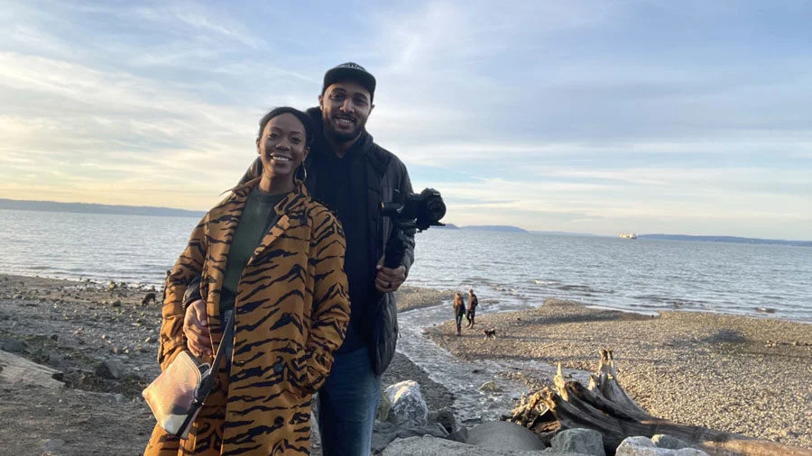 Marlie and Anthony Love out on an adventure. (Photo courtesy of Marlie Love)