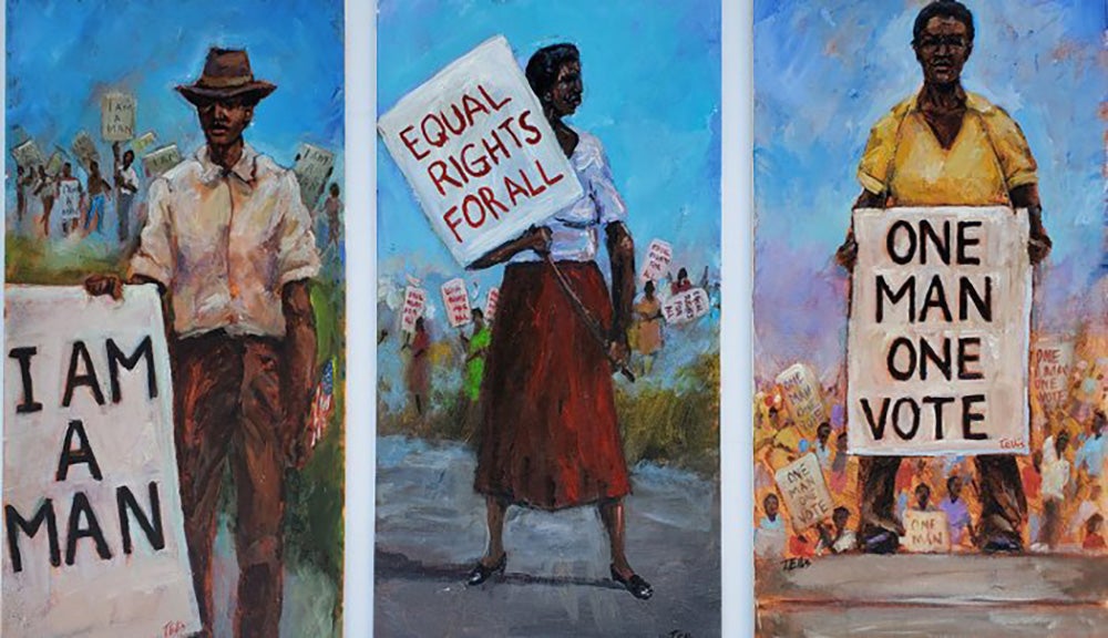 CIVIL RIGHTS SERIES I BY TED ELLIS
