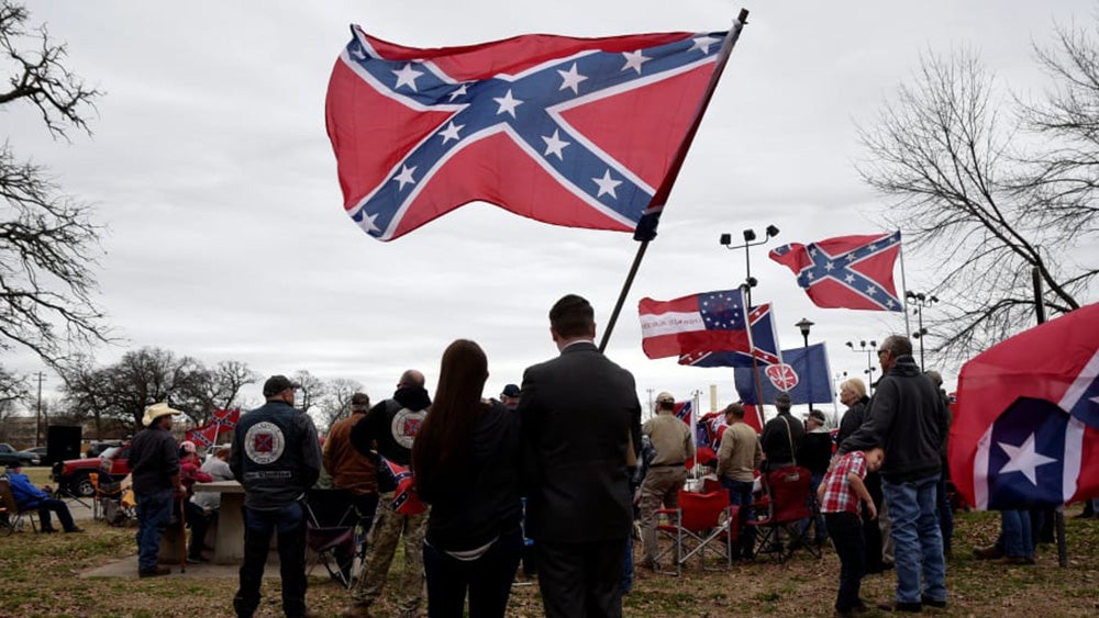 clayton county confederate rally