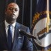 Kentucky Attorney General Daniel Cameron addresses the media following the return of a grand jury investigation into the death of Breonna Taylor, in Frankfort, Ky., Wednesday, Sept. 23, 2020. Of the three Louisville Metro police officers being investigated, one was indicted. (AP Photo/Timothy D. Easley)