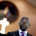 Rev. Raphael Warnock speaks at Ebenezer Baptist Church in Atlanta, on Jan. 12, 2018. David Goldman—AP