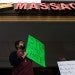 Jesus Estrella outside Young’s Asian Massage in Acworth, Georgia, on Wednesday. Elijah Nouvelage/Getty Images