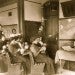 Students in a mathematical geography class study the earth's rotation around the sun, at the Hampton Institute, Hampton, Va., circa. 1899.