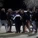 Law enforcement officials outside Congregation Beth Israel synagogue on Jan. 15, 2022, in Colleyville, Texas. AP Photo/Tony Gutierrez