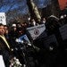 Don Lee, a Chinatown community activist, speaks as people gather for a rally protesting violence against Asian-Americans at Sara D. Roosevelt Park on Feb. 14, 2022 in the Chinatown neighborhood in New York City. (Getty Images)