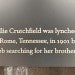 ballie crutchfield was lynched in Rome, Tennessee, in 1901 by a mob searching for her brother