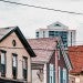 Roofs of houses in Milwaukee