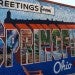 "Greetings from Springfield Ohio" wall mural