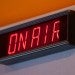 "On Air" sign