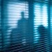 silhouettes behind blinds, Rice University RARE Workgroup