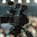 Video camera in front of an audience, Rice University Sociology RARE Workgroup