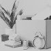 box of items on desk, Rice University Sociology RARE Workgroup